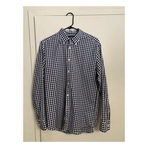 CHARLES TYRWHITT Plaid Oxford Shirt in MED
